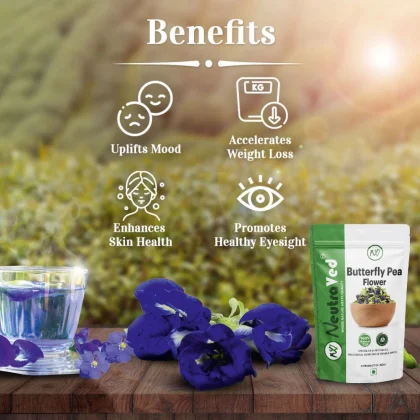 Chamomile, Hibiscus &amp; Blue Butterfly Pea Flower image 2